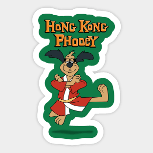 Hong Kong Phooey Sticker